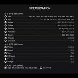 Eplugit Screwdriver Set Specification