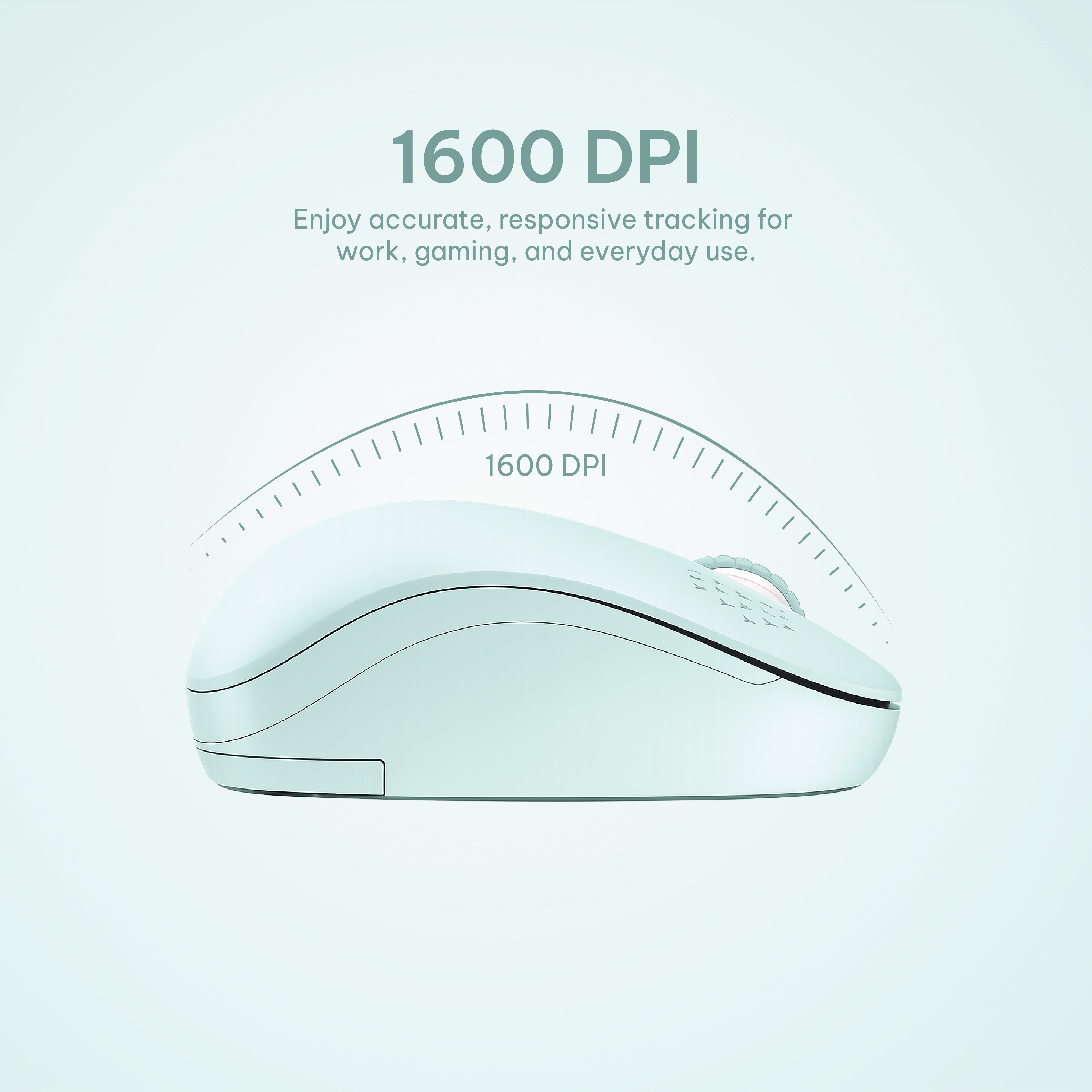 wireless mouse green 