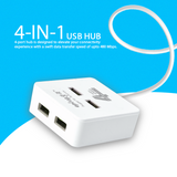 Eplugit 4-In-1 USB 2.0 HUB