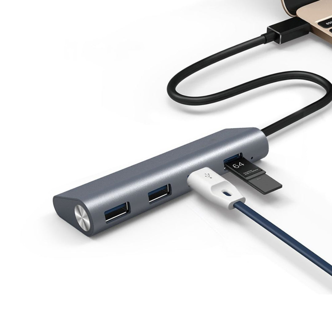 Eplugit USB Type C HUB | 4 Port USB 3.0 HUB (EP-C2A4P)