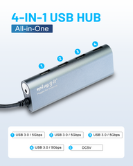Eplugit USB 3.1 Type-C Hub /4-IN-1 HUB